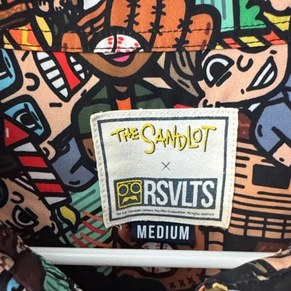 RSVLTS Colorful Pop Art Men's Shirt - Picture 2 of 3